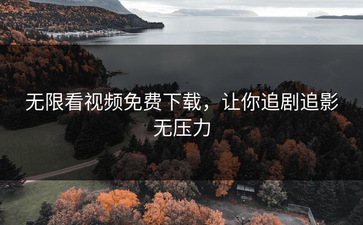 无限看视频免费下载，让你追剧追影无压力